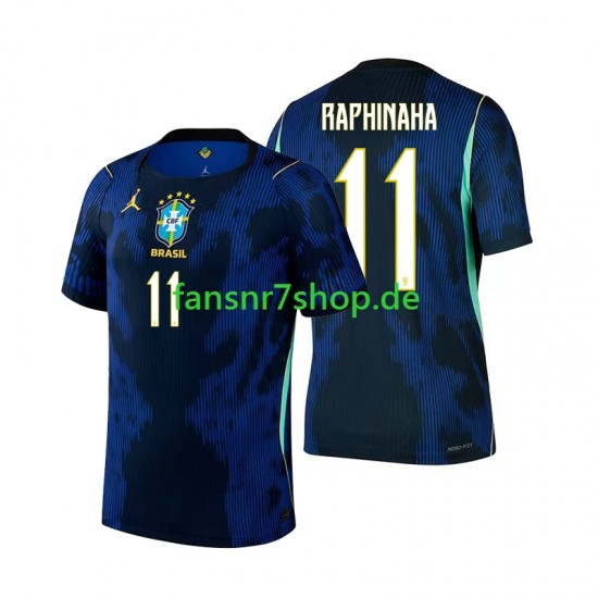 Brasilien fußball trikot WM 2026 Raphinha 11 Herren Auswärts Kurzarm