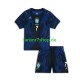 Brasilien fußball trikot WM 2026 Vinicius Junior 7 Kinder Auswärts Kurzarm