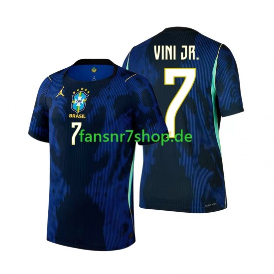 Brasilien fußball trikot WM 2026 Vinicius Junior 7 Herren Auswärts Kurzarm