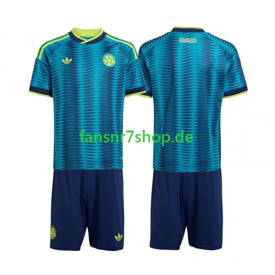 Kolumbien fußball trikot WM 2026 Kinder Auswärts Kurzarm