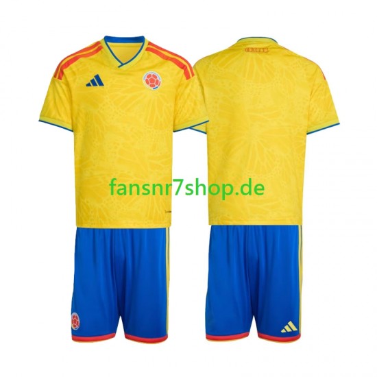 Kolumbien fußball trikot WM 2026 Kinder Heim Kurzarm