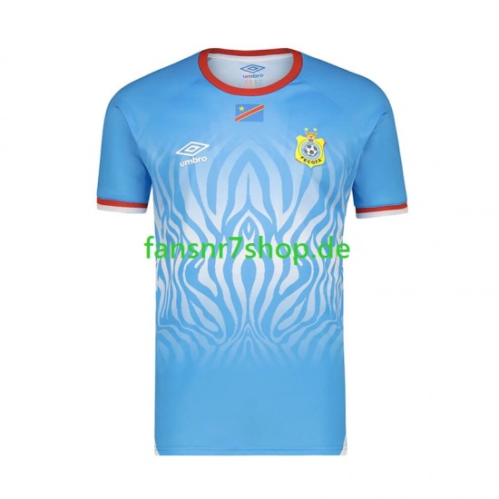 fußball trikot WM 2026 DR Congo Herren Auswärts Kurzarm