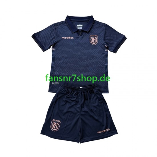 Ecuador fußball trikot WM 2026 Kinder Auswärts Kurzarm
