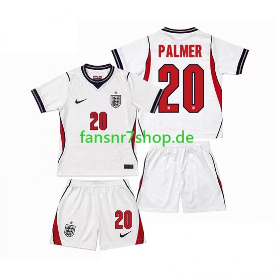 England fußball trikot WM 2026 Cole Palmer 20 Kinder Heim Kurzarm