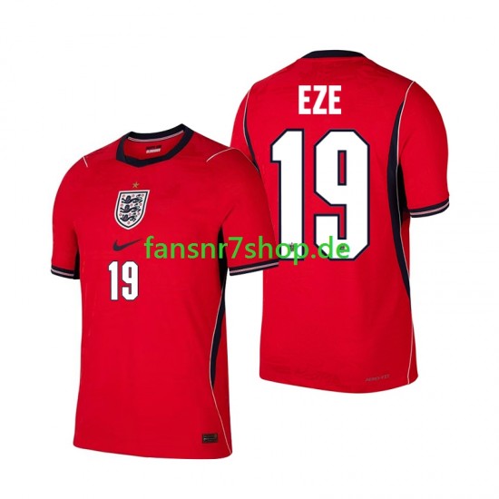 England fußball trikot WM 2026 Eberechi Eze 19 Herren Auswärts Kurzarm