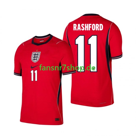 England fußball trikot WM 2026 Marcus Rashford 11 Herren Auswärts Kurzarm