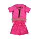 Frankreich fußball trikot WM 2026 Brice Samba 1 Torhüter Kinder Auswärts Kurzarm