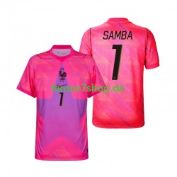 Frankreich fußball trikot WM 2026 Brice Samba 1 Torhüter Herren Auswärts Kurzarm Frankreich fußball trikot WM 2026 Brice Samba 1 Torhüter Herren Auswärts Kurzarm