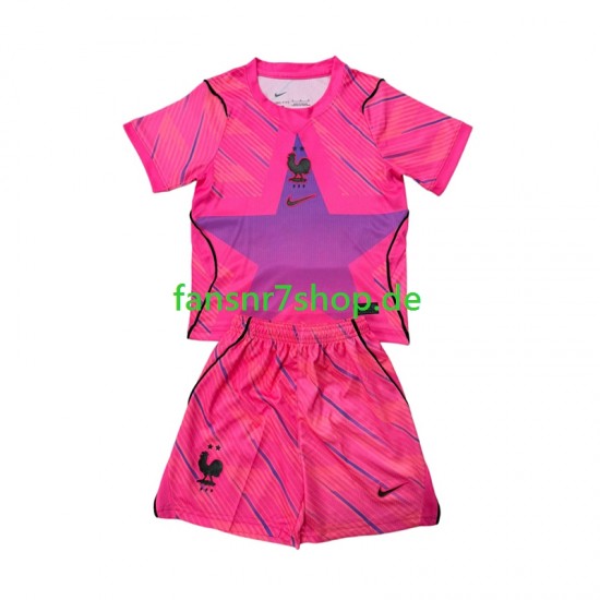 Frankreich fußball trikot WM 2026 Torhüter Kinder Auswärts Kurzarm