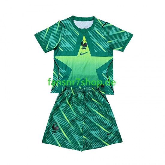 Frankreich fußball trikot WM 2026 Torhüter Kinder Ausweich Kurzarm