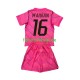 Frankreich fußball trikot WM 2026 Mike Maignan 16 Torhüter Kinder Auswärts Kurzarm