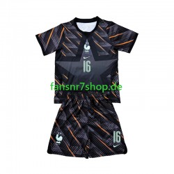 Frankreich fußball trikot WM 2026 Mike Maignan 16 Torhüter Kinder Heim Kurzarm
