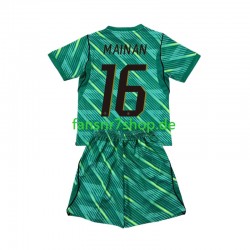 Frankreich fußball trikot WM 2026 Mike Maignan 16 Torhüter Kinder Ausweich Kurzarm