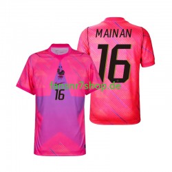 Frankreich fußball trikot WM 2026 Mike Maignan 16 Torhüter Herren Auswärts Kurzarm Frankreich fußball trikot WM 2026 Mike Maignan 16 Torhüter Herren Auswärts Kurzarm