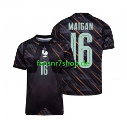 Frankreich fußball trikot WM 2026 Mike Maignan 16 Torhüter Herren Heim Kurzarm Frankreich fußball trikot WM 2026 Mike Maignan 16 Torhüter Herren Heim Kurzarm