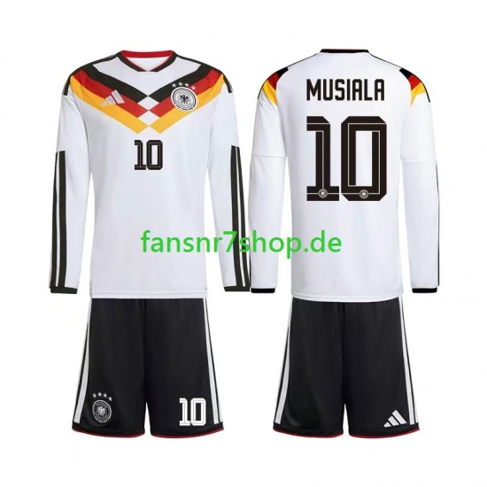 Deutschland fußball trikot WM 2026 Jamal Musiala 10 Kinder Heim Langarm