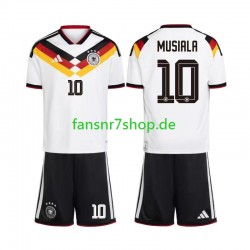 Deutschland fußball trikot WM 2026 Jamal Musiala 10 Kinder Heim Kurzarm