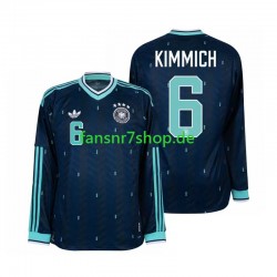 Deutschland fußball trikot WM 2026 Joshua Kimmich 6 Herren Auswärts Langarm Deutschland fußball trikot WM 2026 Joshua Kimmich 6 Herren Auswärts Langarm