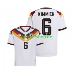 Deutschland fußball trikot WM 2026 Joshua Kimmich 6 Herren Heim Kurzarm Deutschland fußball trikot WM 2026 Joshua Kimmich 6 Herren Heim Kurzarm