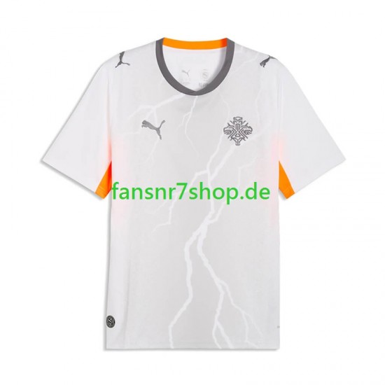 Island fußball trikot Herren Auswärts 2026 Kurzarm