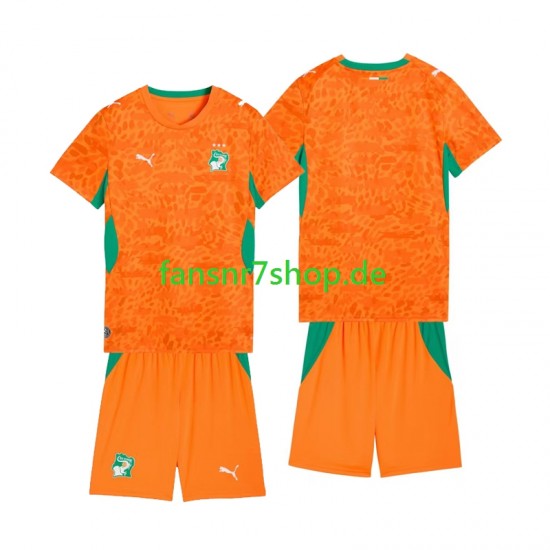 Elfenbeinküste WM 2026 Football Kit Mens Kinder Heim Kurzarm