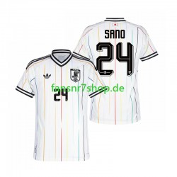 Japan fußball trikot WM 2026 Kaishu Sano 24 Herren Auswärts Kurzarm