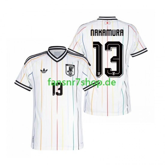 Japan fußball trikot WM 2026 Keito Nakamura 13 Herren Auswärts Kurzarm Japan fußball trikot WM 2026 Keito Nakamura 13 Herren Auswärts Kurzarm