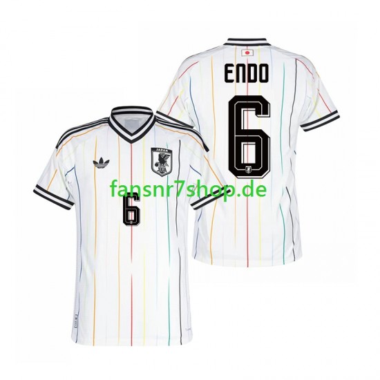 Japan fußball trikot WM 2026 Wataru Endo 6 Herren Auswärts Kurzarm