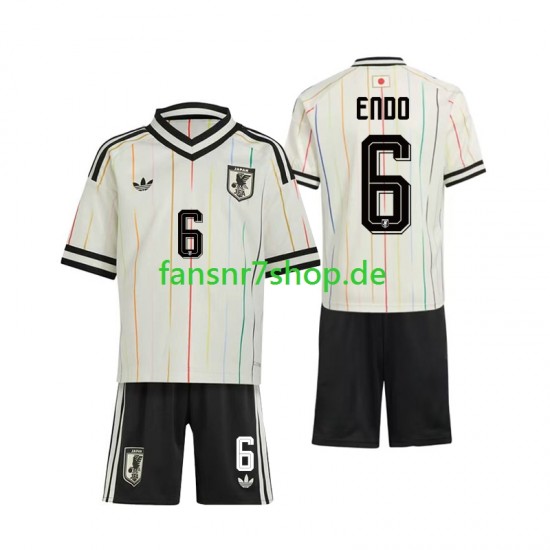 Japan fußball trikot WM 2026 Wataru Endo 6 Kinder Auswärts Kurzarm Japan fußball trikot WM 2026 Wataru Endo 6 Kinder Auswärts Kurzarm