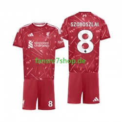Liverpool fußball trikot Dominik Szoboszlai 8 Kinder Heim 2026-2027 Kurzarm Liverpool fußball trikot Dominik Szoboszlai 8 Kinder Heim 2026-2027 Kurzarm