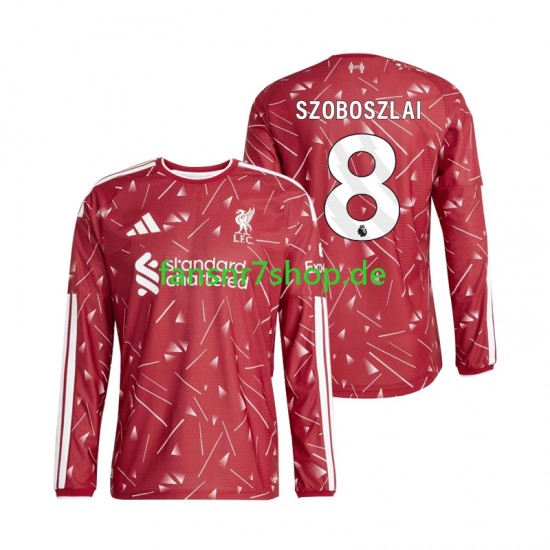 Liverpool fußball trikot Dominik Szoboszlai 8 Herren Heim 2026-2027 Langarm