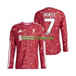 Liverpool fußball trikot Florian Wirtz 7 Herren Heim 2026-2027 Langarm Liverpool fußball trikot Florian Wirtz 7 Herren Heim 2026-2027 Langarm
