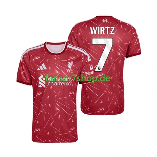 Liverpool fußball trikot Florian Wirtz 7 Herren Heim 2026-2027 Kurzarm