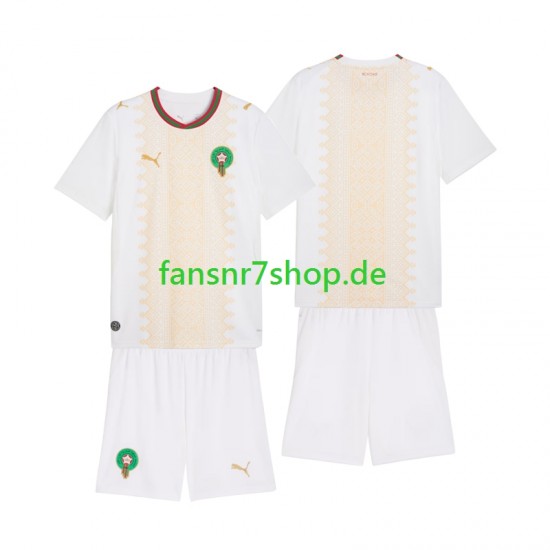 Marokko fußball trikot Kinder Auswärts 2026 Kurzarm