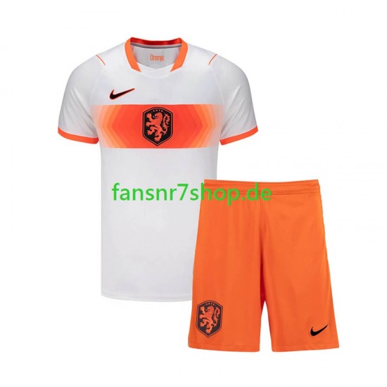 Niederlande fußball trikot WM 2026 Kinder Auswärts Kurzarm