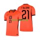 Niederlande fußball trikot WM 2026 Frenkie de Jong 21 Herren Heim Kurzarm