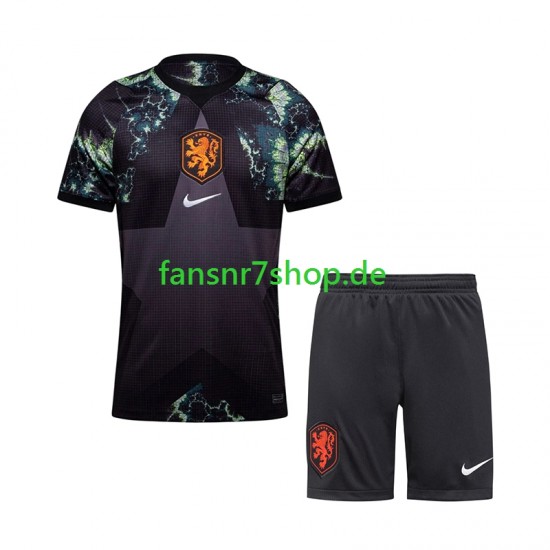 Niederlande fußball trikot WM 2026 Torhüter Kinder Auswärts Kurzarm