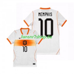 Niederlande fußball trikot WM 2026 Memphis Depay 10 Herren Auswärts Kurzarm