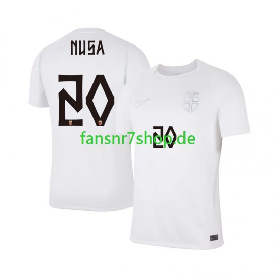Norwegen fußball trikot WM 2026 Antonio NUSA 20 Herren Ausweich Kurzarm