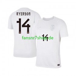 Norwegen fußball trikot WM 2026 Julian Ryerson 14 Herren Ausweich Kurzarm Norwegen fußball trikot WM 2026 Julian Ryerson 14 Herren Ausweich Kurzarm