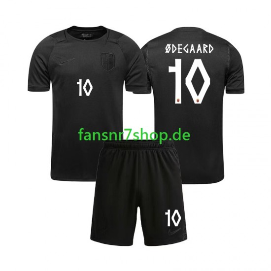 Norwegen fußball trikot WM 2026 Martin Odegaard 10 Kinder Auswärts Kurzarm
