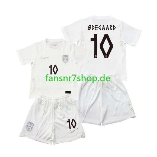 Norwegen fußball trikot WM 2026 Martin Odegaard 10 Kinder Ausweich Kurzarm