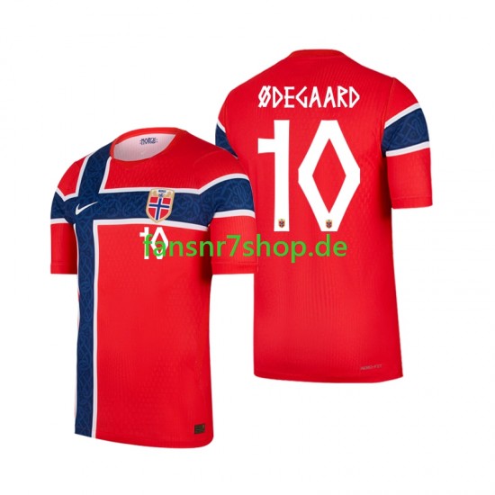 Norwegen fußball trikot WM 2026 Martin Odegaard 10 Herren Heim Kurzarm