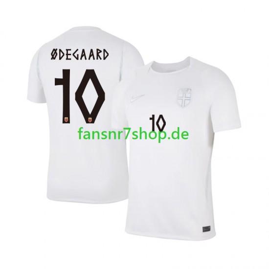 Norwegen fußball trikot WM 2026 Martin Odegaard 10 Herren Ausweich Kurzarm