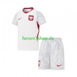Polen fußball trikot WM 2026 Kinder Heim Kurzarm