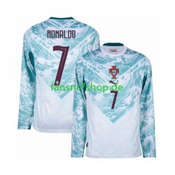 Portugal fußball trikot WM 2026 Cristiano Ronaldo 7 Herren Auswärts Langarm
