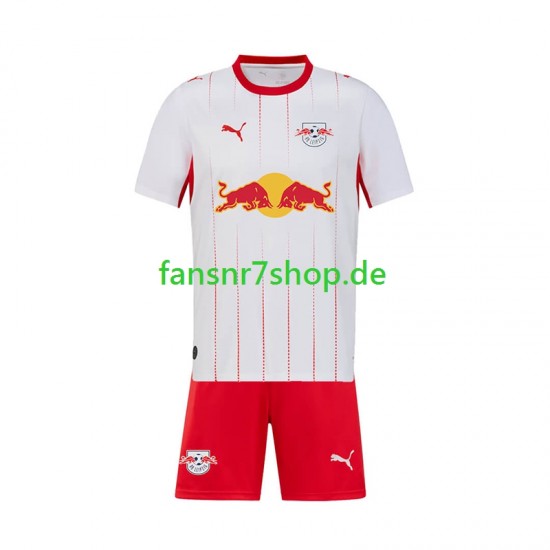 RB Leipzig fußball trikot Kinder Heim 2027-2028 Kurzarm
