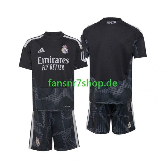 Real Madrid fußball trikot Torhüter Kinder Heim 2026-2027 Kurzarm