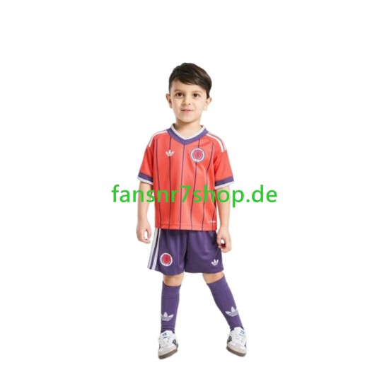 Schottland fußball trikot WM 2026 Kinder Auswärts Kurzarm