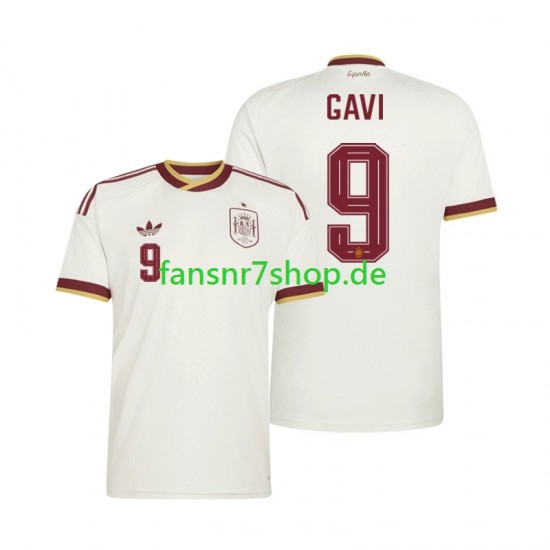 Spanien fußball trikot WM 2026 Gavi 9 Herren Auswärts Kurzarm